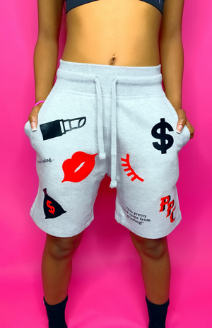 Money Shorts (Grey)